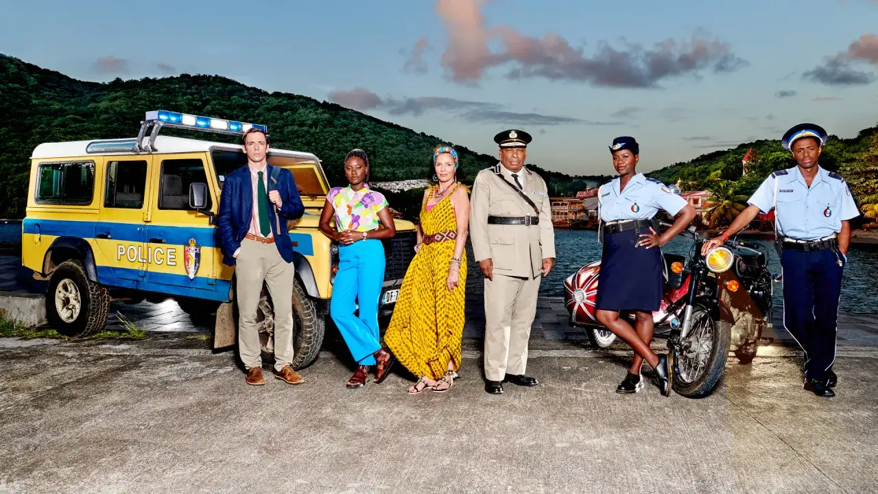 Death in Paradise serial sceneria karaiby