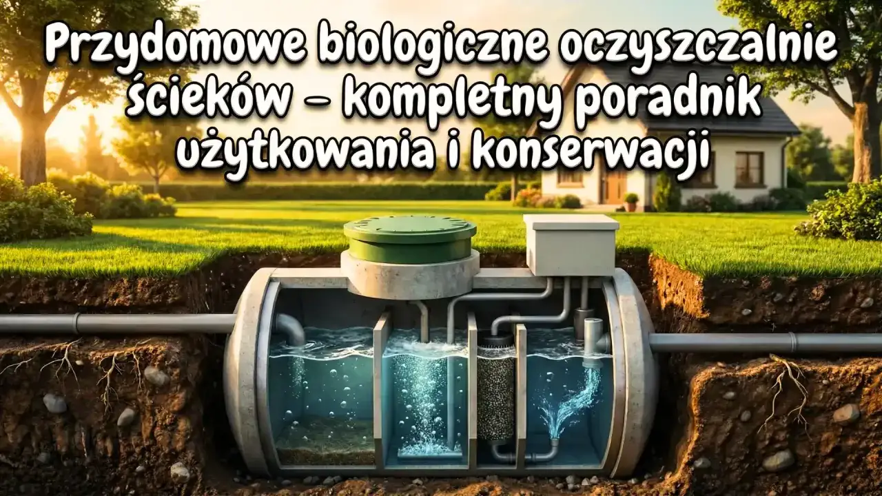 konserwacja przydomowej oczyszczalni ścieków porady