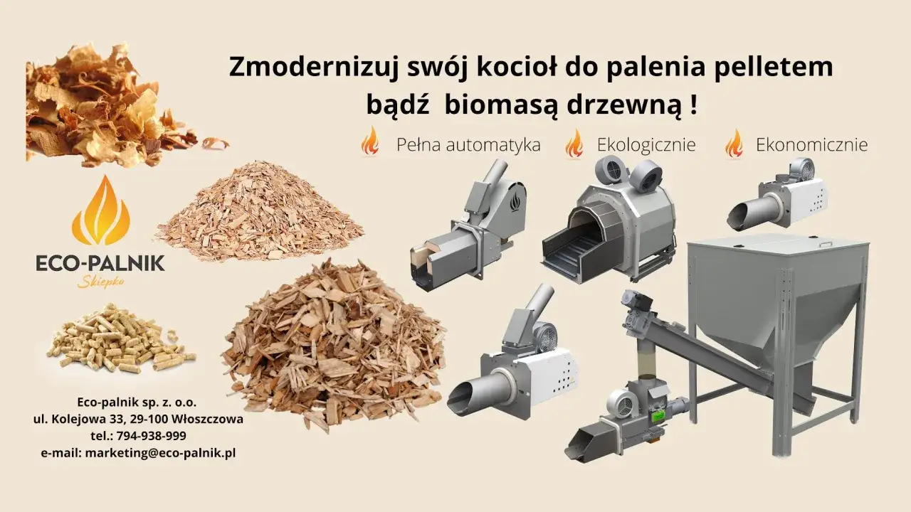 Zmodernizuj kocioł na pellet lub biomasę drzewną! Zobacz, który piec lepszy na pellet czy ekogroszek. Automatyka, ekologia, ekonomia.