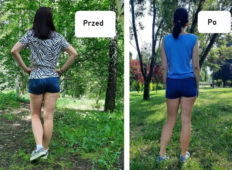 Kobieta szczotkująca ciało na sucho