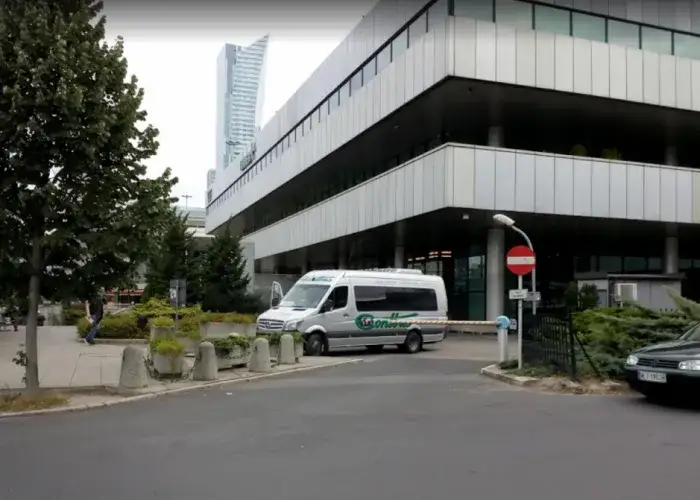 Przystanek Contbus Warszawa Pałac Kultury i Nauki Kinoteka