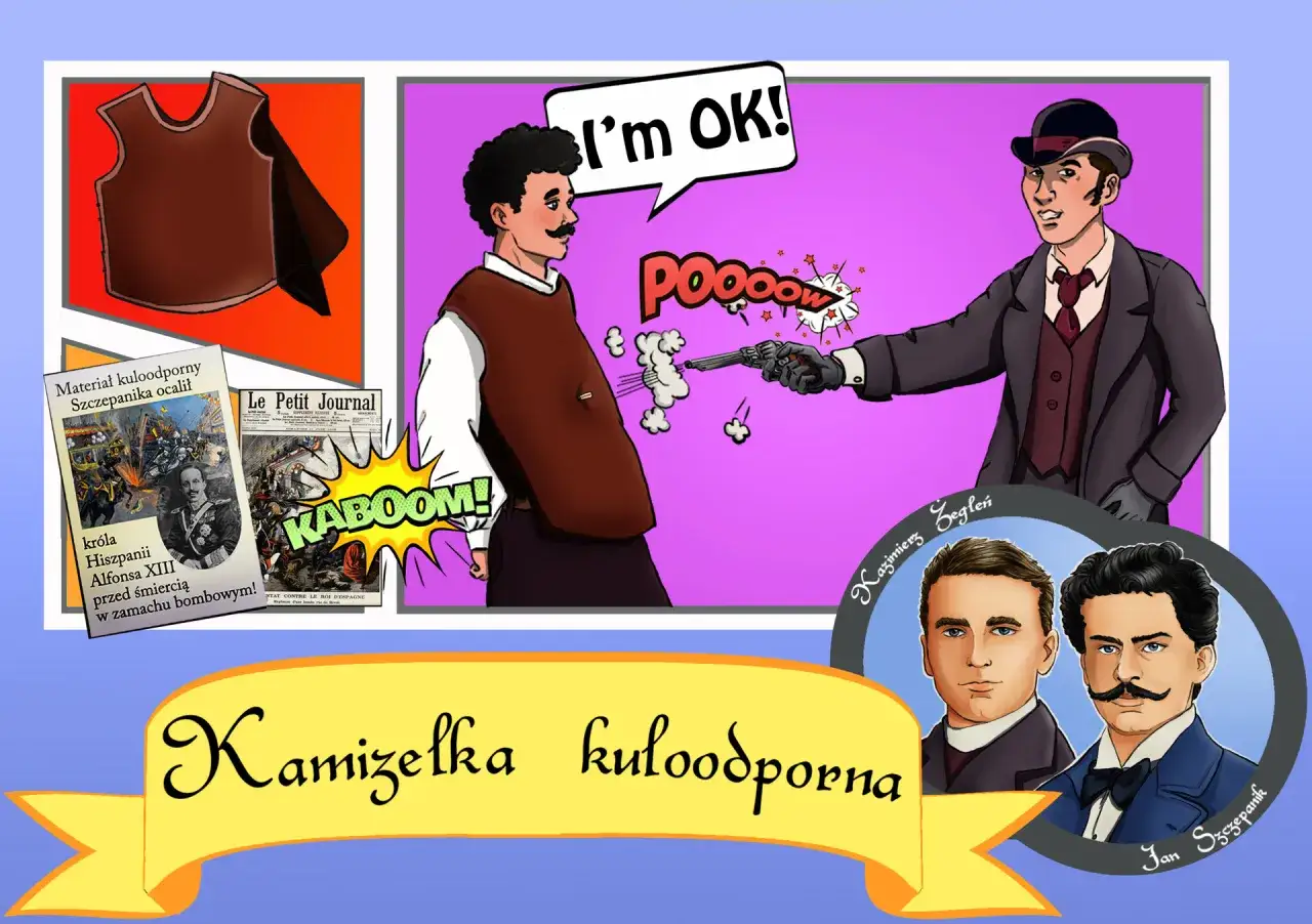 Jan Szczepanik Kazimierz Żegleń kamizelka kuloodporna