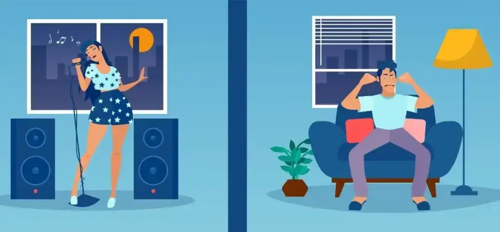 Zdjęcie Jak głośno można słuchać muzyki w bloku bez konflikt&oacute;w z sąsiadami