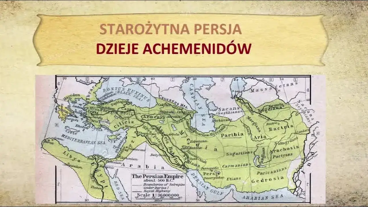 Zdjęcie Starożytna Persja mapa: odkryj granice potężnego imperium