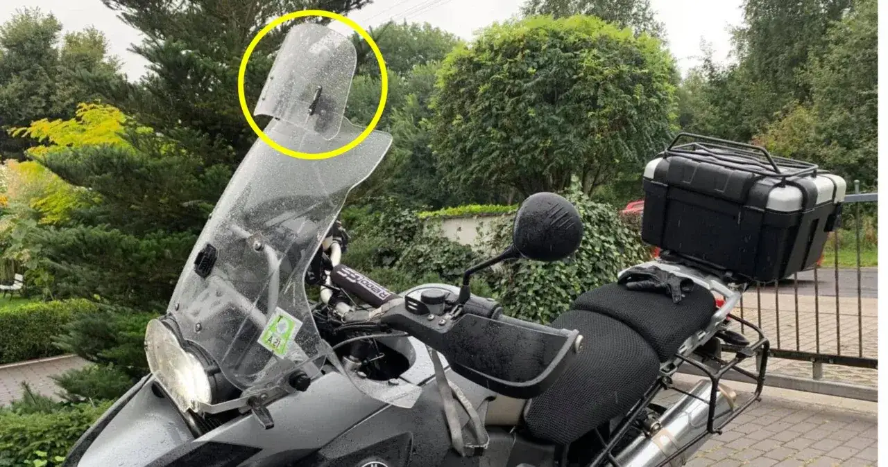 Zdjęcie Jak ustawić deflektor motocyklowy, aby poprawić komfort jazdy
