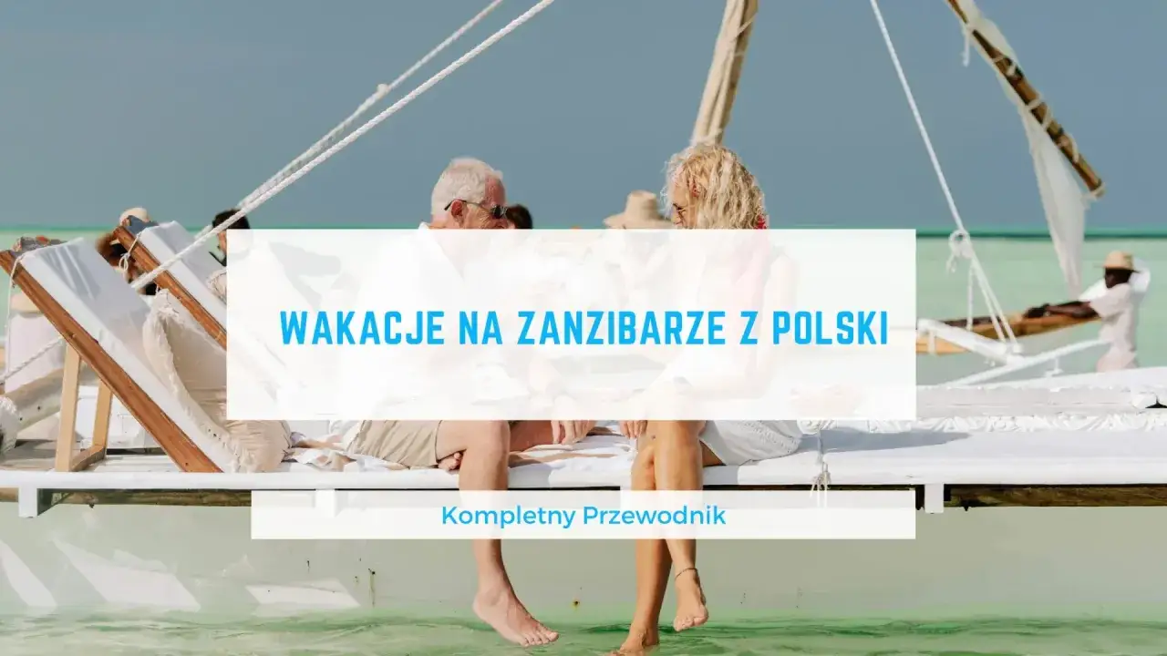 Para odpoczywa na łodzi na Zanzibarze. 