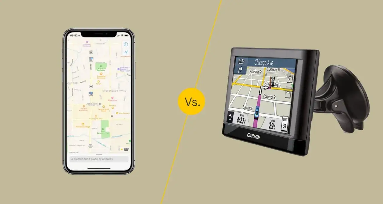 Porównanie: smartfon z mapą vs. dedykowany GPS do samochodu jaki wybrać.