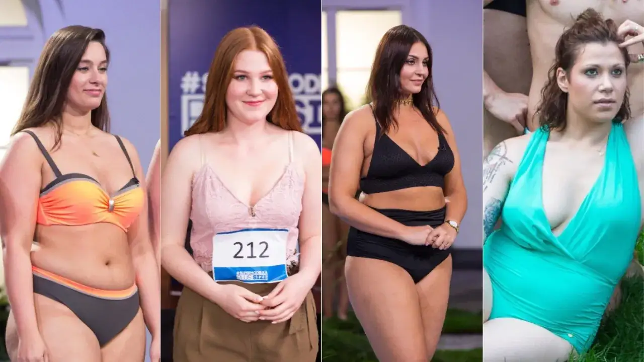 różne typy modelek, modeling plus size, modelki petite