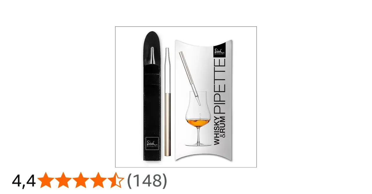 Zestaw do degustacji whisky: pipeta do dodawania wody, by 