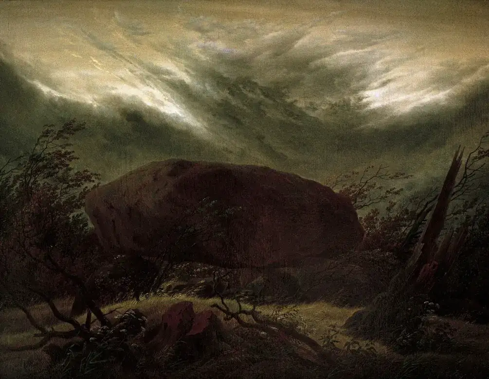 Caspar David Friedrich Herbstlandschaft