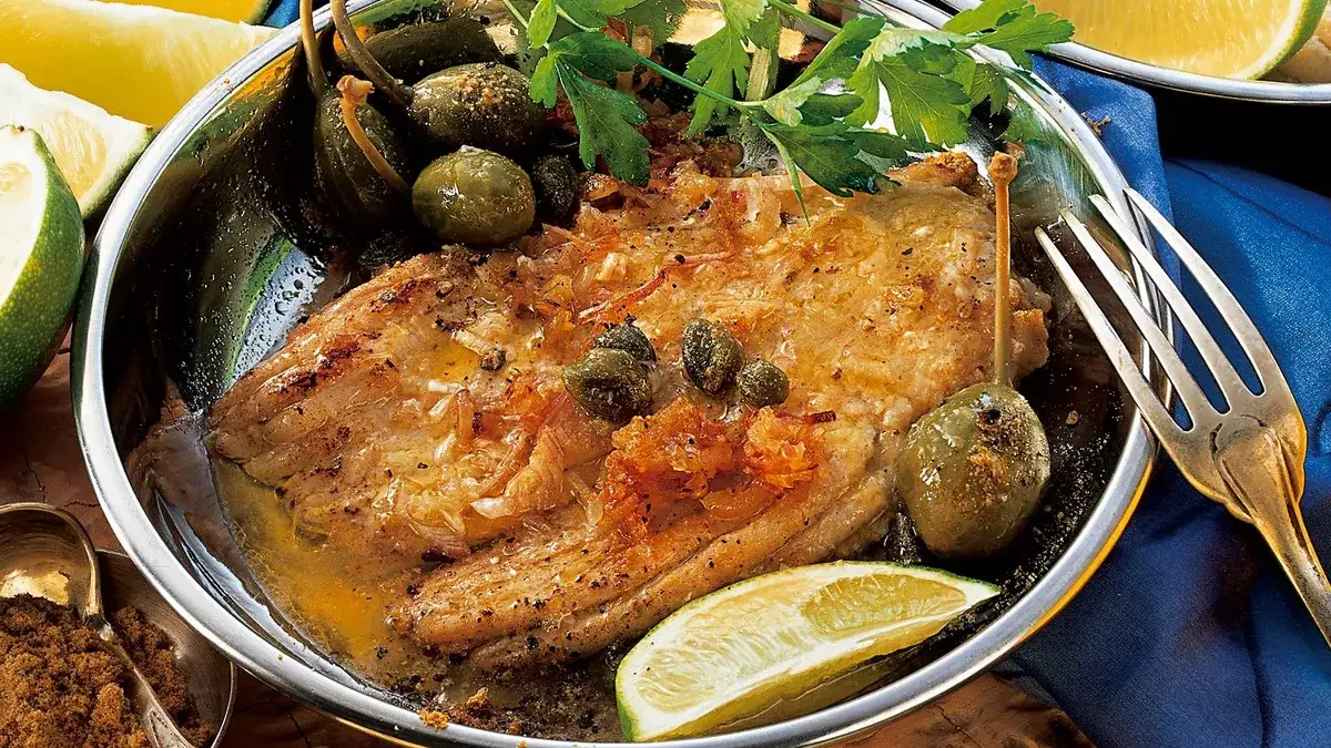 Świeża ryba bałtycka na talerzu w Jastrzębiej G&oacute;rze