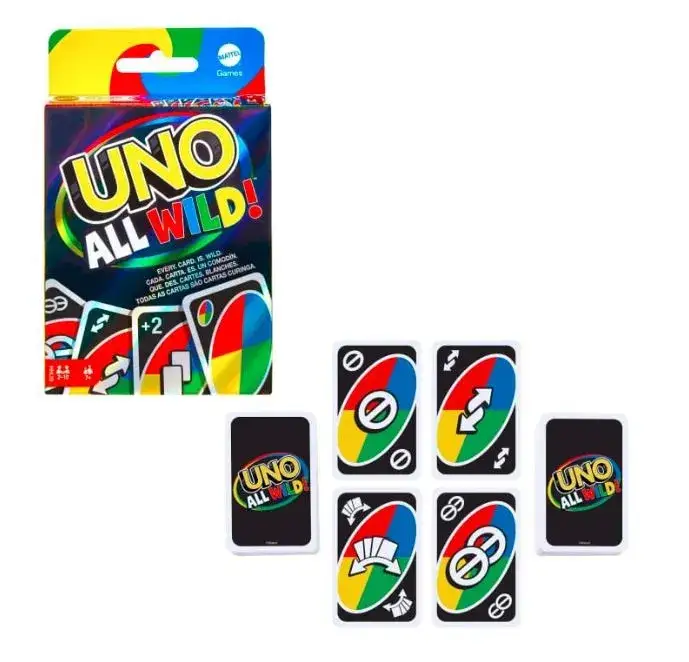 czarne karty wild uno