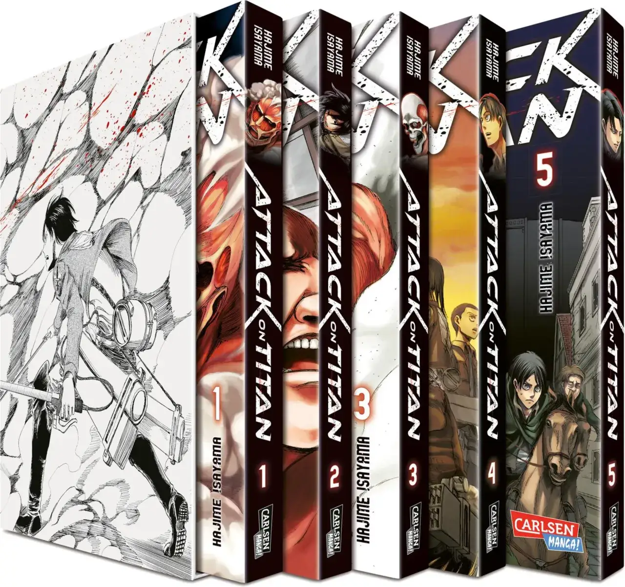 Attack on Titan Manga Bände deutsch
