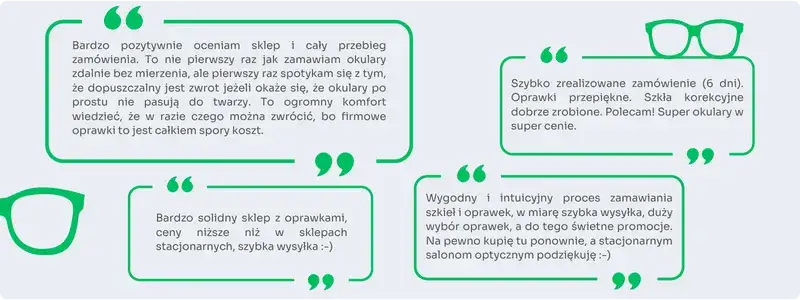r&oacute;żne rodzaje oprawek okularowych online vs stacjonarnie