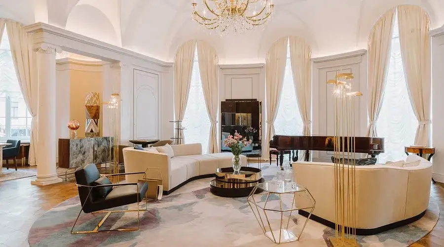 Raffles Europejski Royal Suite wnętrza