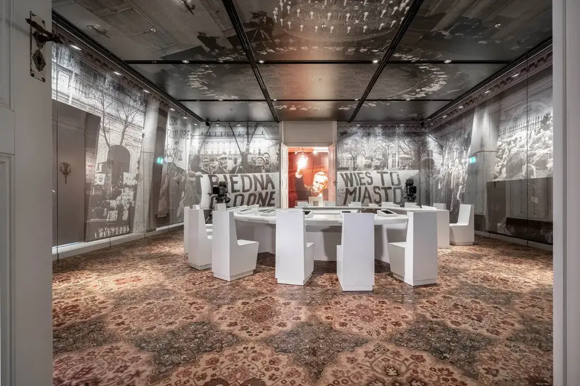 Europejskie Centrum Solidarności wnętrze