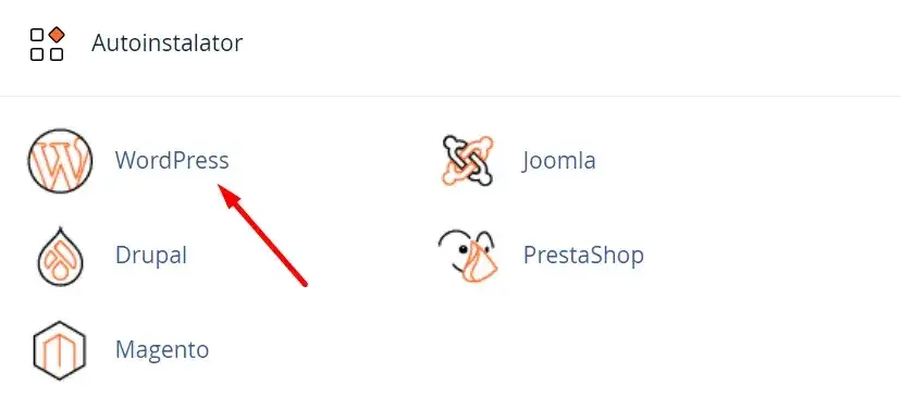 autoinstalator WordPress cPanel