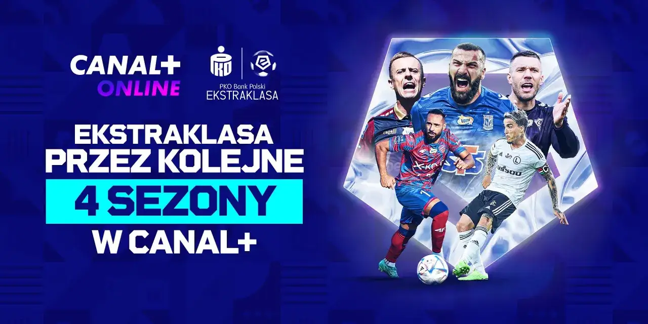 Canal+ Ekstraklasa logo i transmisja