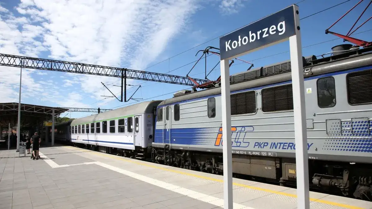 Pociąg InterCity Kołobrzeg