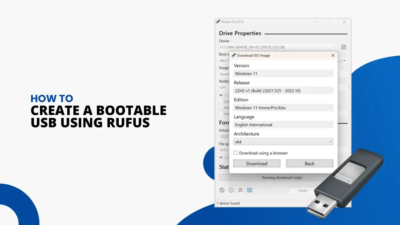 Rufus tool interface screenshot