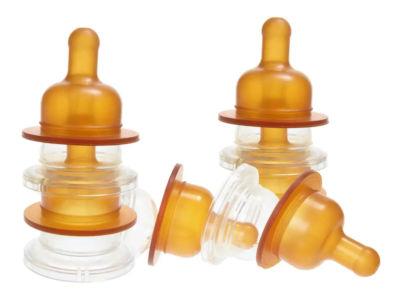 Smoczek silikonowy i kauczukowy por&oacute;wnanie