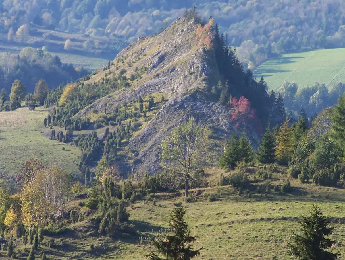 Rezerwat Biała Woda og&oacute;lny widok doliny