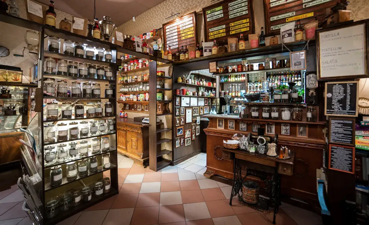 kawiarnia Otwock wnętrze