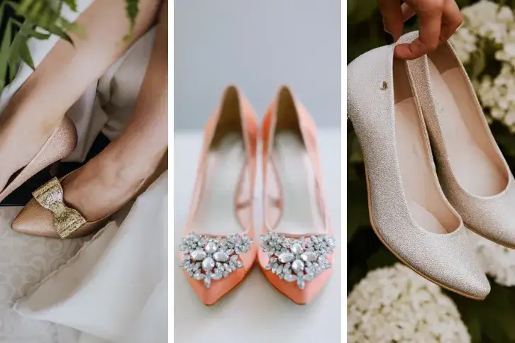 kolorowe buty ślubne, niebieskie buty ślubne, metaliczne buty ślubne, pastelowe buty ślubne