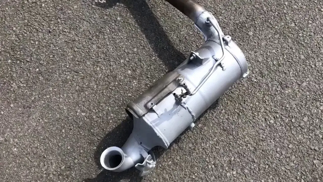 Ford C-Max 1.6 TDCi DPF location exhaust system