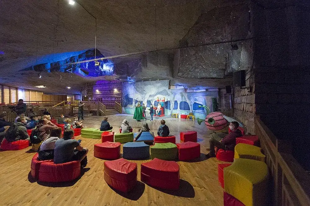 Kopalnia Soli Wieliczka trasa Solilandia dla dzieci