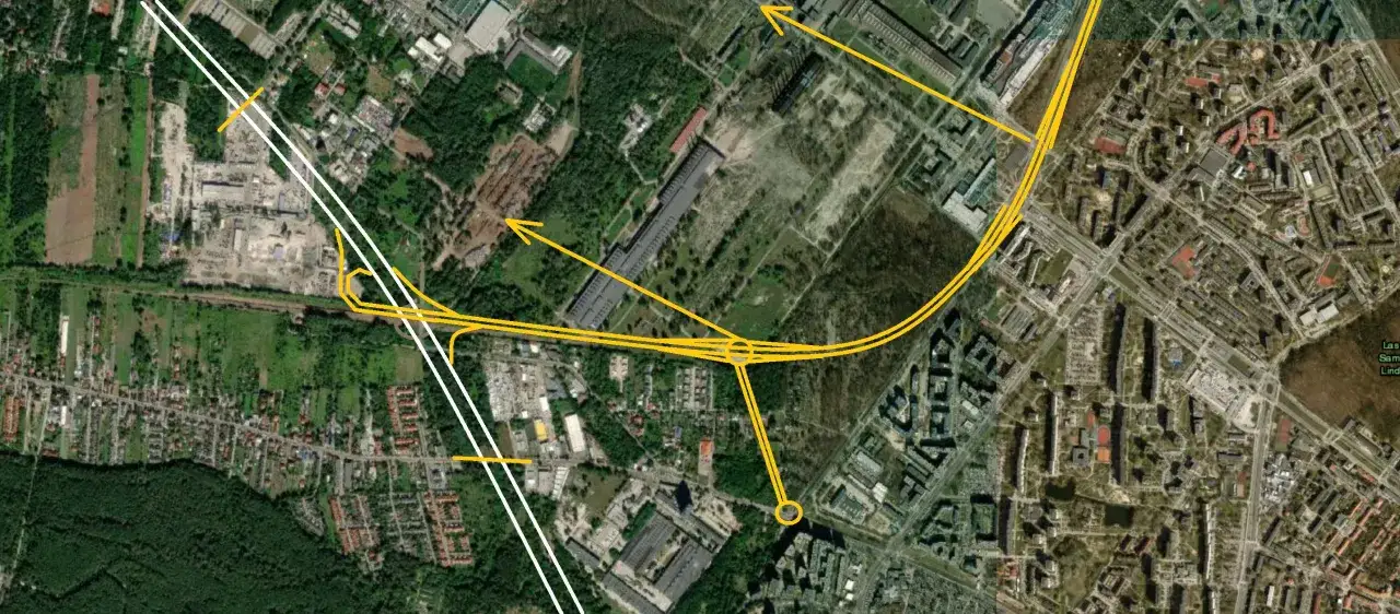 Metro Młociny węzeł komunikacyjny mapa