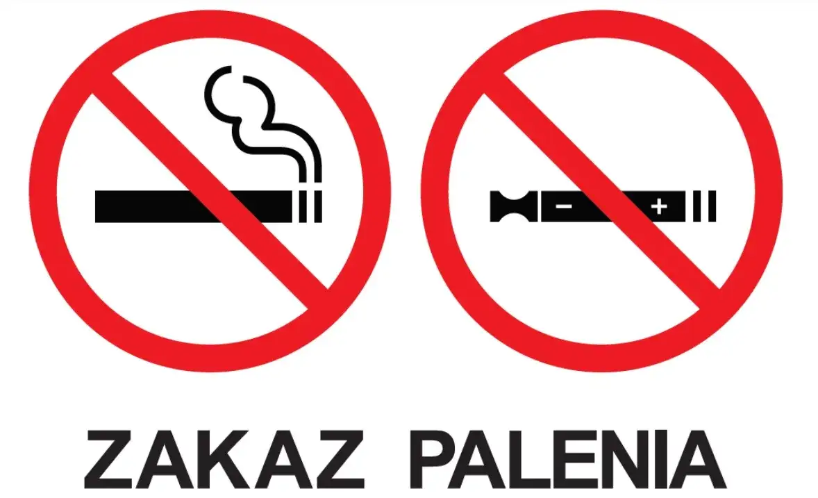 Kara za palenie w hotelu znak