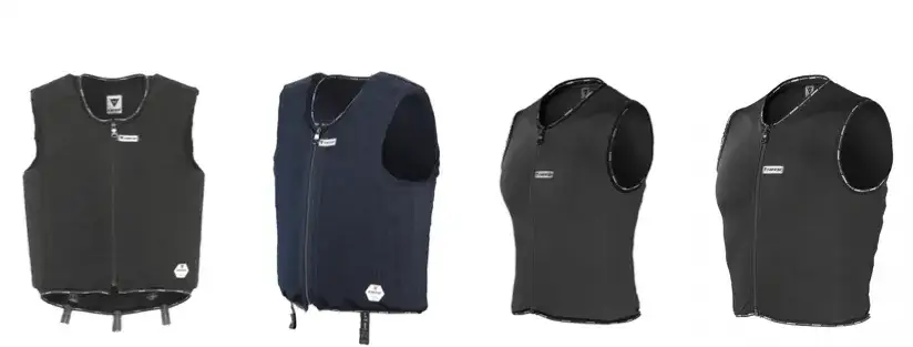 Porównanie kamizelek jeździeckich Level 3