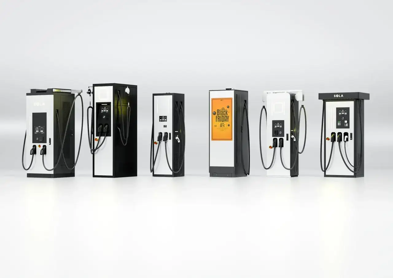 Rząd nowoczesnych stacji ładowania samochodów elektrycznych. Dowiedz się, jak otworzyć stację ładowania samochodów elektrycznych, aby zapewnić przyszłość transportu.