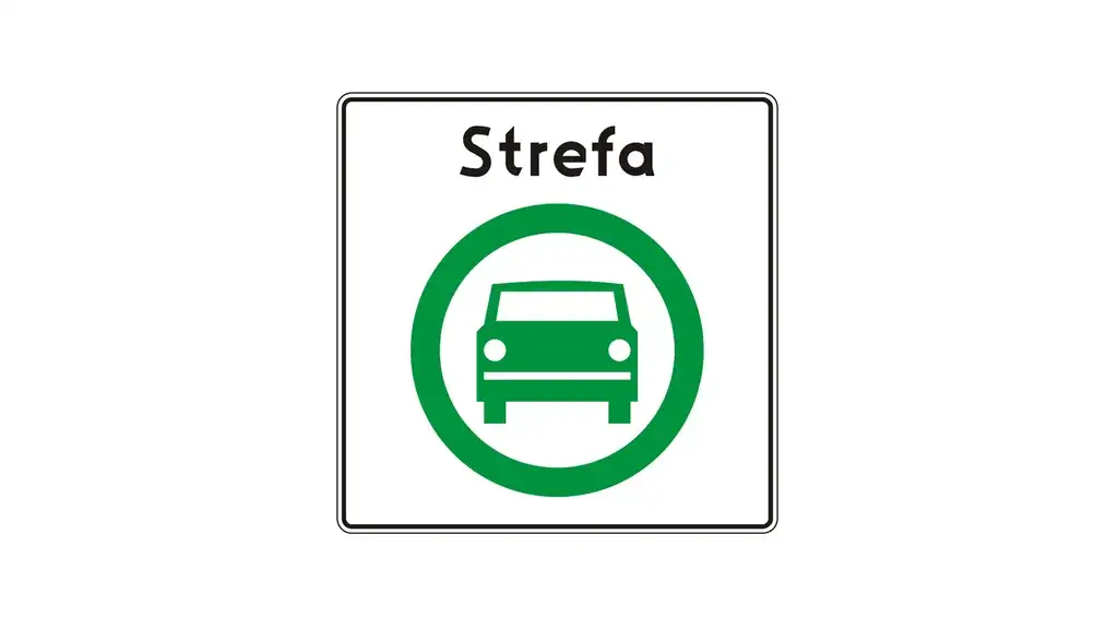 Strefa Czystego Transportu znak drogowy