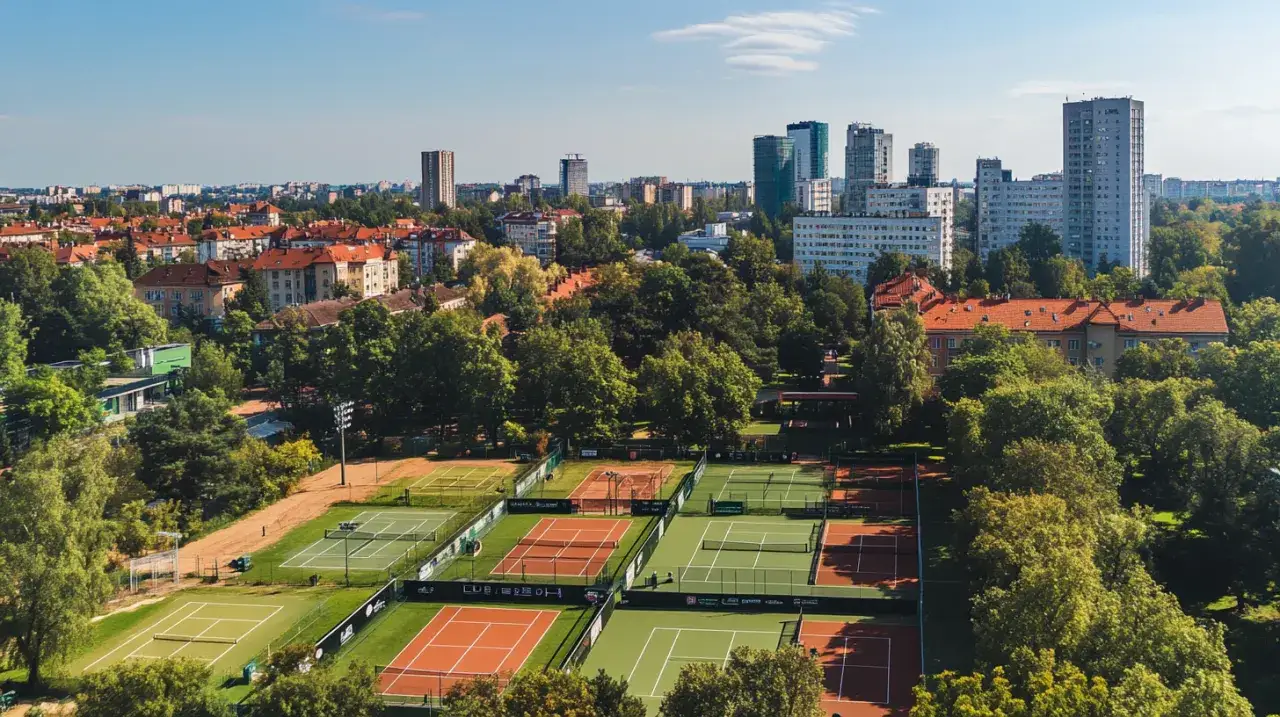 Zdjęcie Korty tenisowe w Rzeszowie: Najlepsze lokalizacje i ceny wynajmu