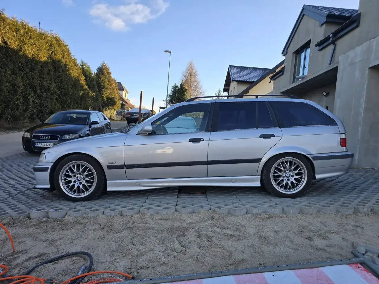 BMW E36 Touring ze spoilerem M-Pakiet