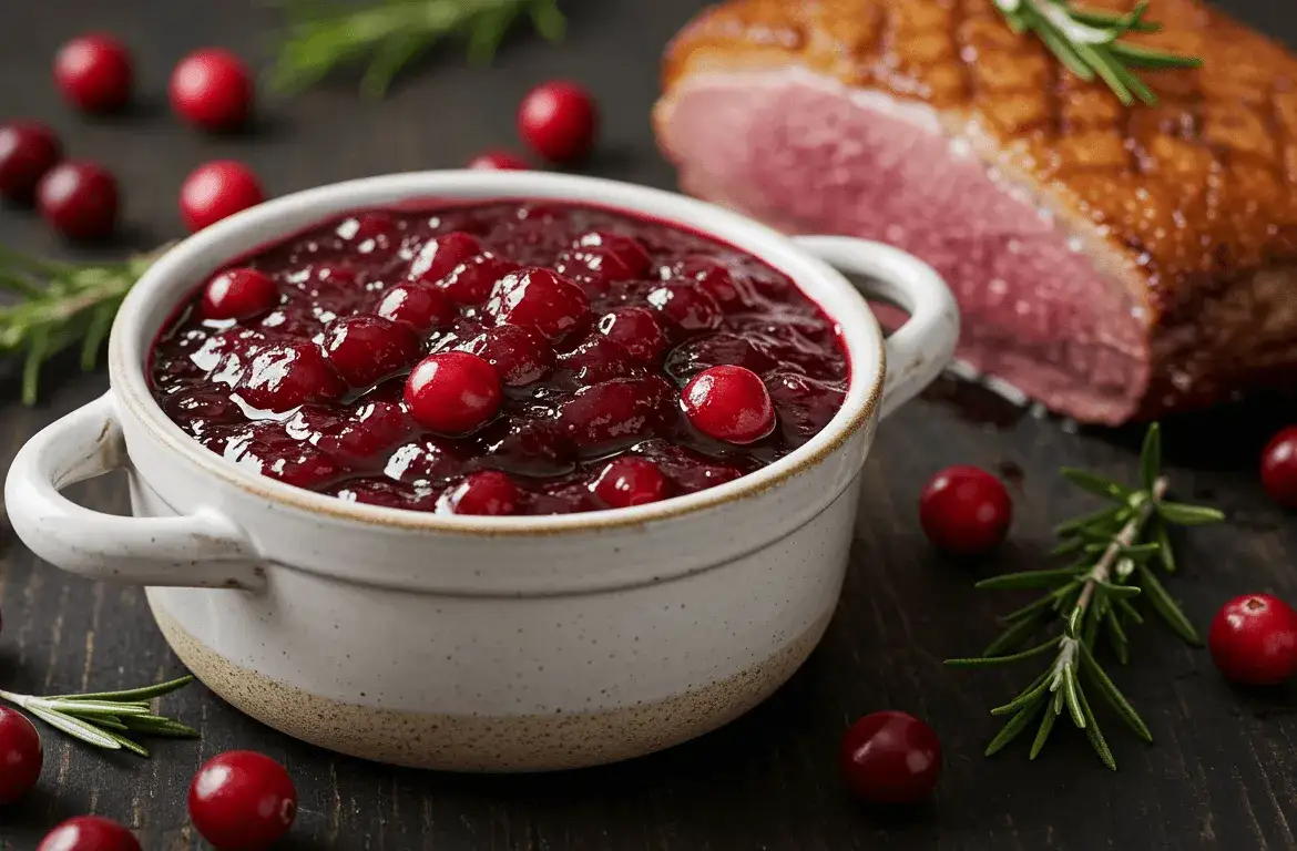 sos żurawinowy do kaczki serów