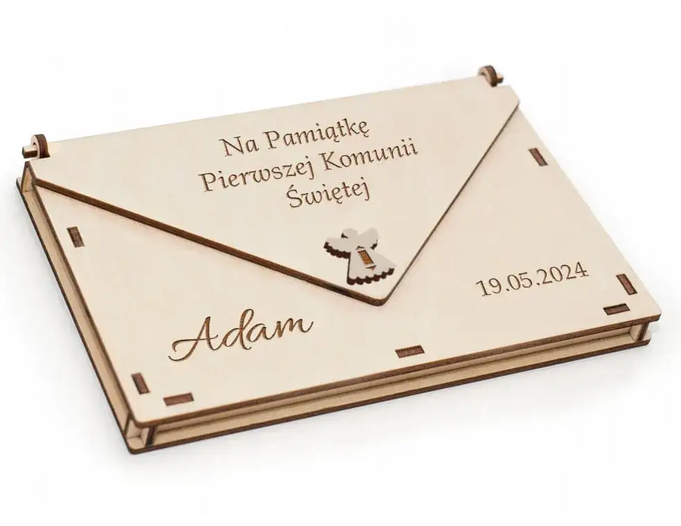 prezent na komunię pieniądze koperta