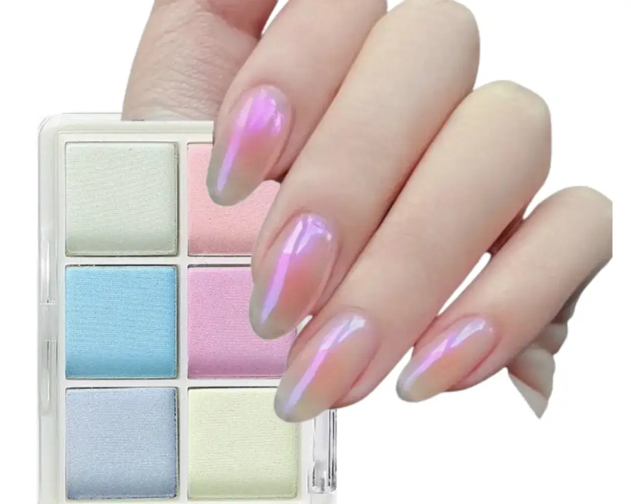 Produkty do manicure efekt lustra