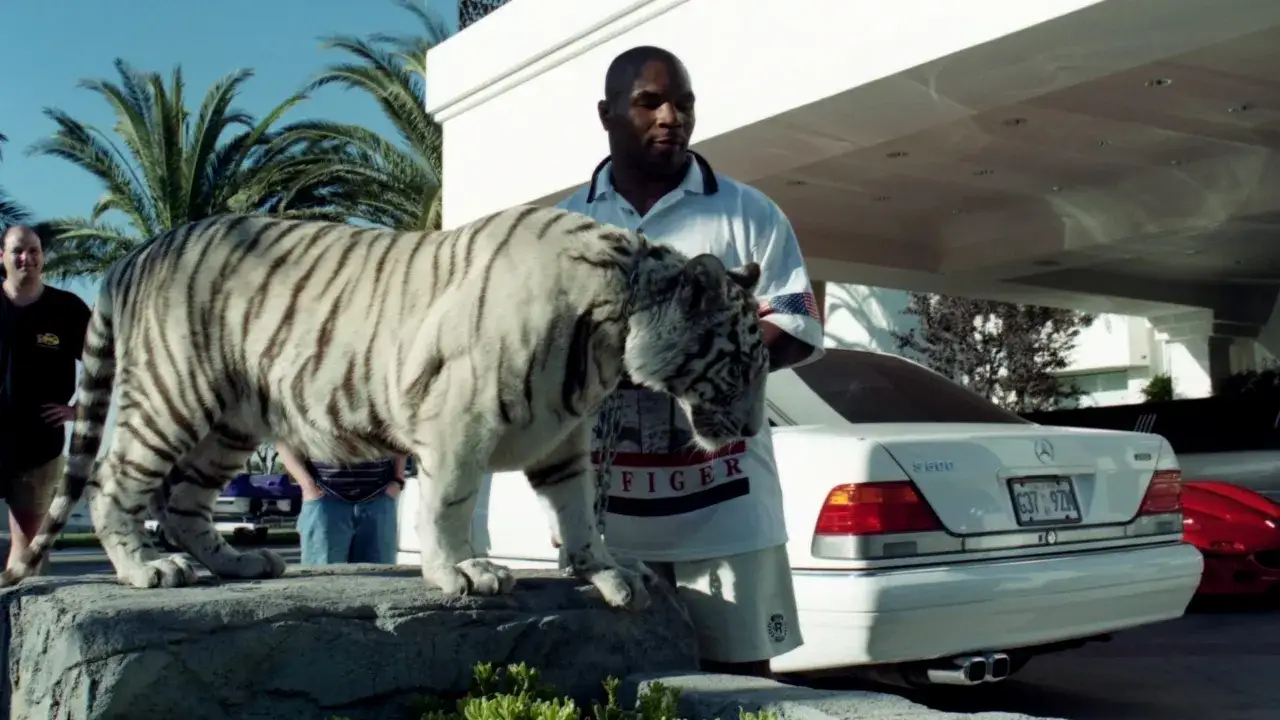 Mike Tyson Kac Vegas tygrys