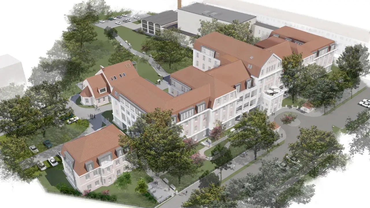 Nowoczesny dom opieki Gdynia Wiczlino, architektura dla seniorów