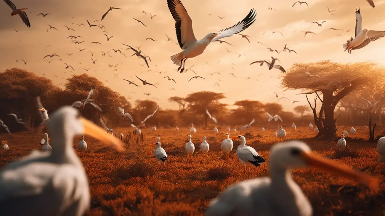 Dlaczego ptaki lecą do Afryki i wracają? Tajemnica migracji ptaków.