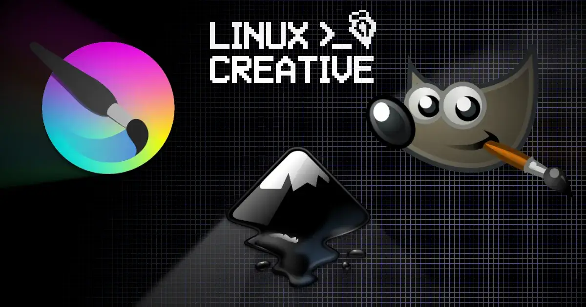 GIMP Photopea Krita Canva logos comparison