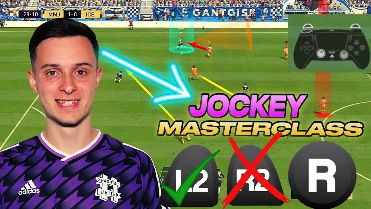 FIFA 22 obrona L2 LT dżokej