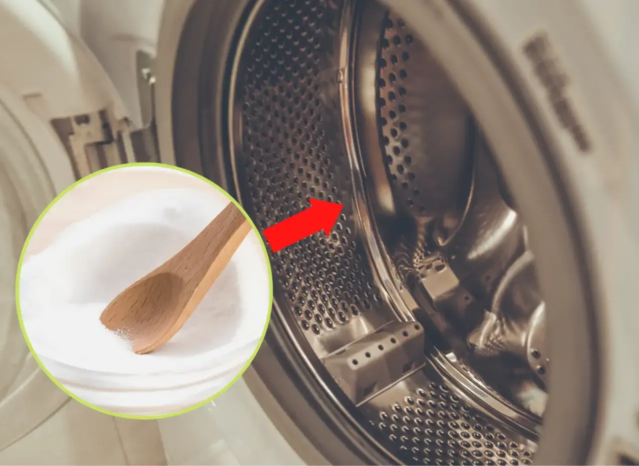 czysta pralka po czyszczeniu bębna