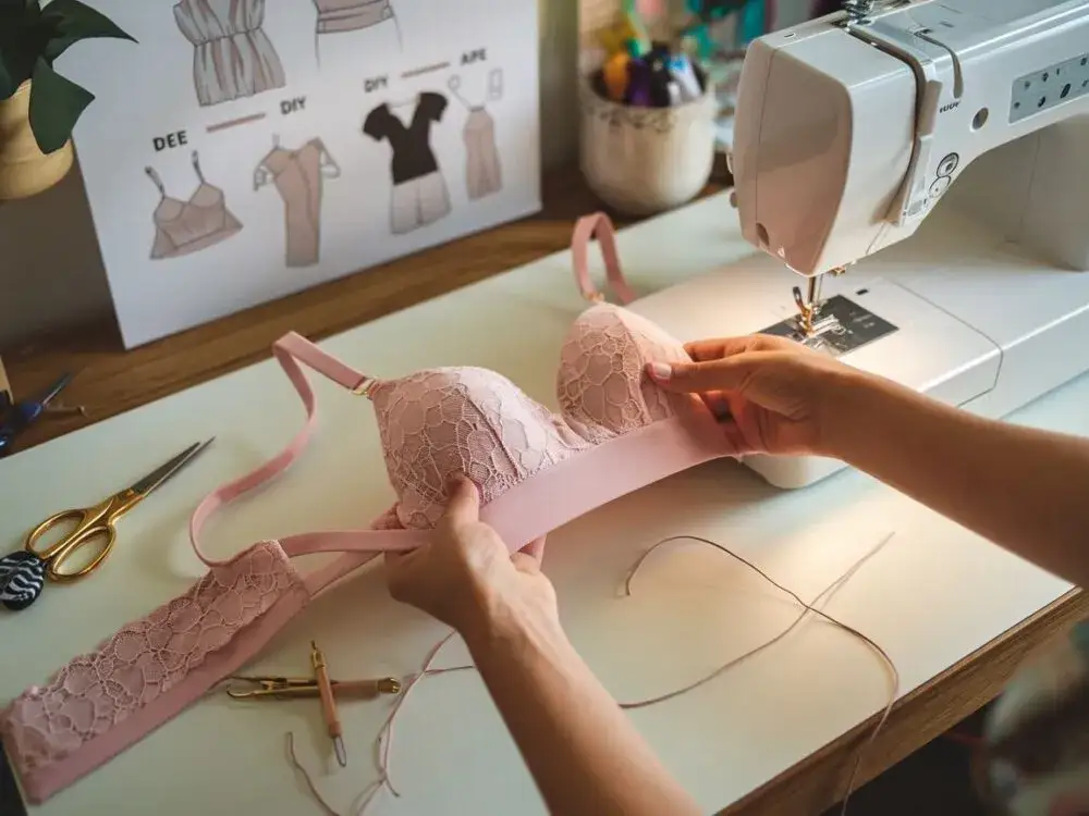 materiały do przer&oacute;bki stanika DIY