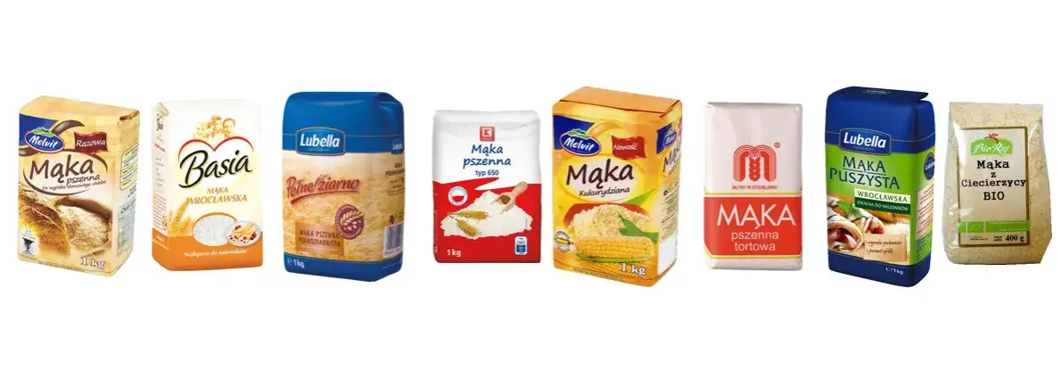 różne rodzaje mąki do naleśników