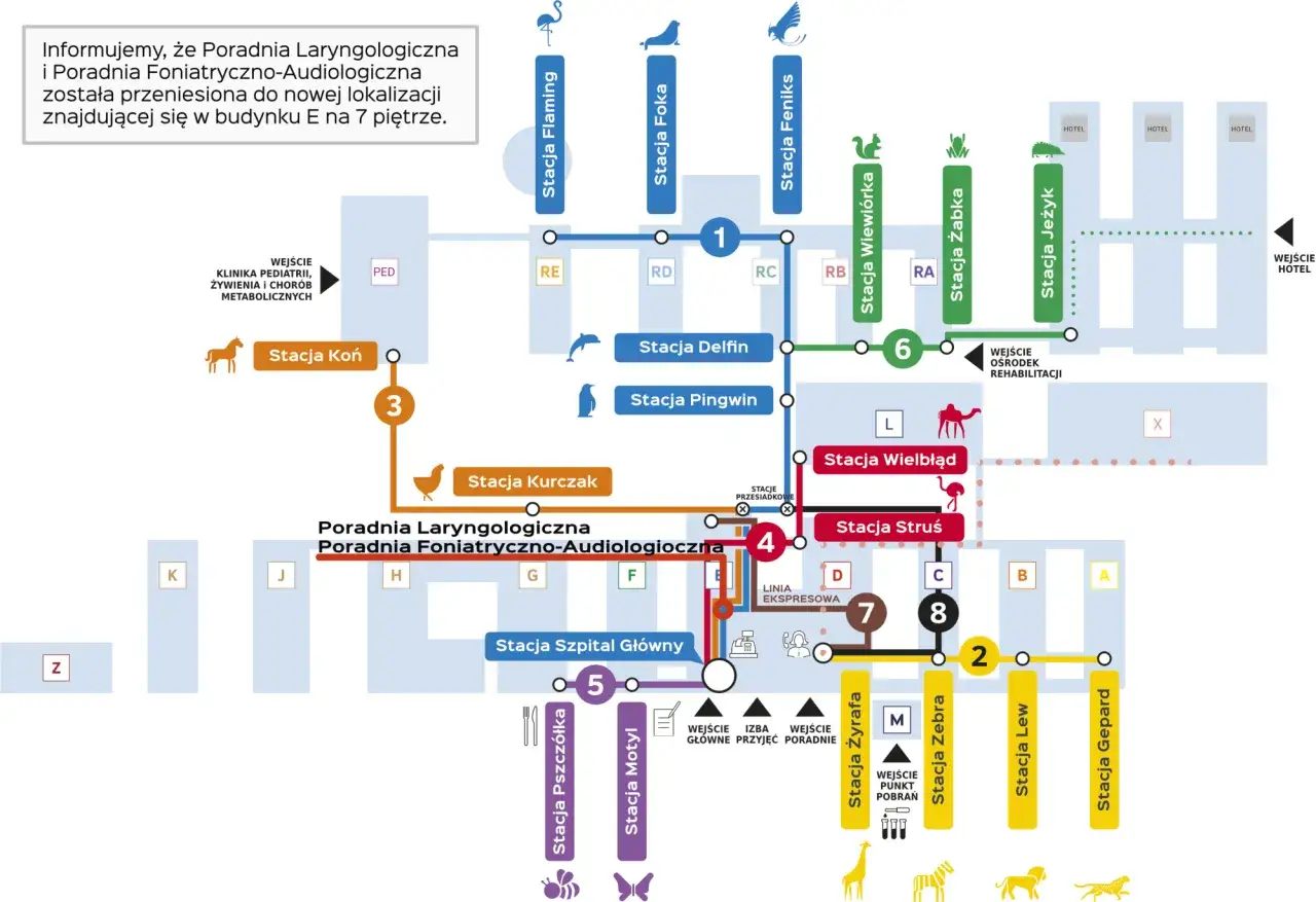 Mapa dojazdu Centrum Medyczne Braun Kępno