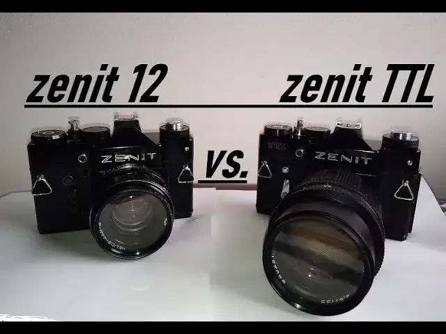 Zenit 12XP, Zenit TTL, Zenit ET comparison